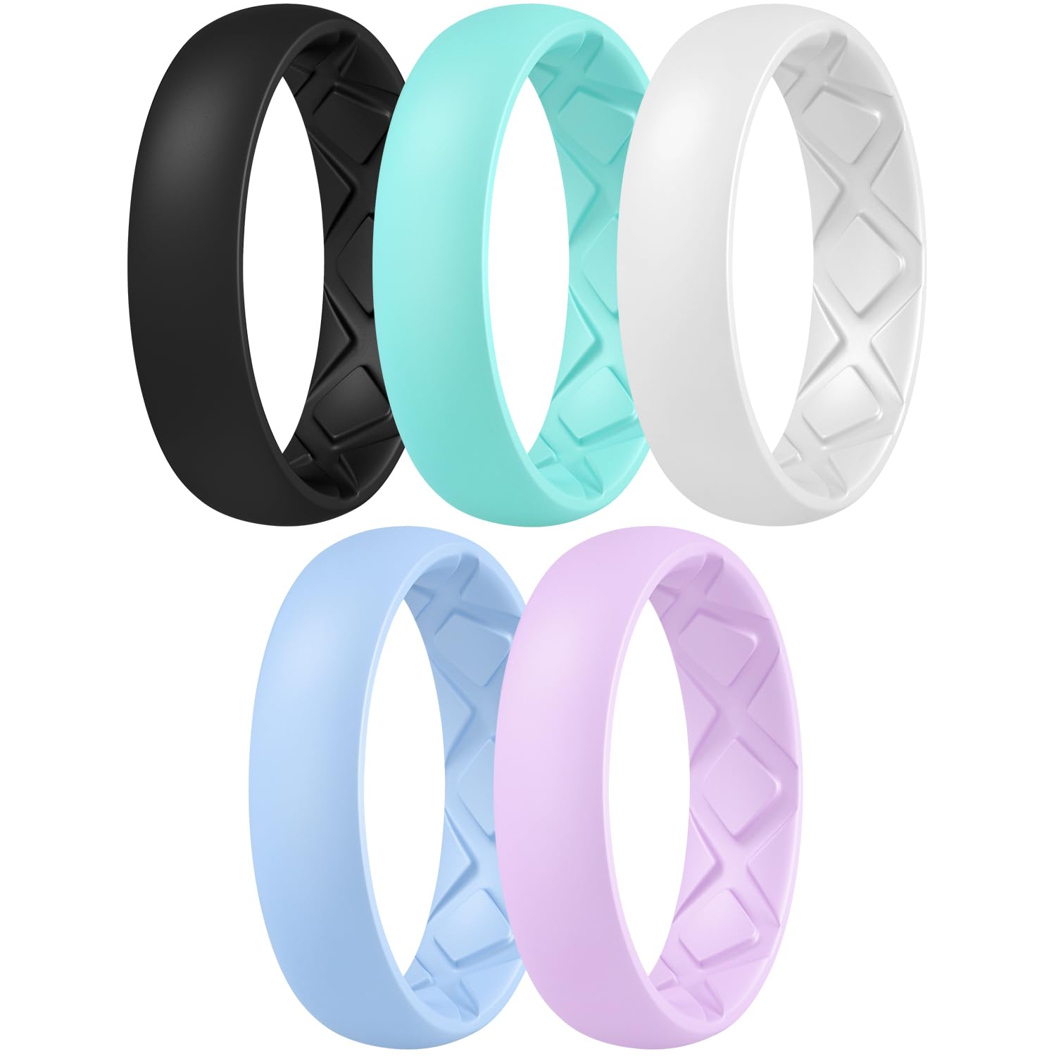 Egnaro Women’s Silicone Engagement Rings, Inner