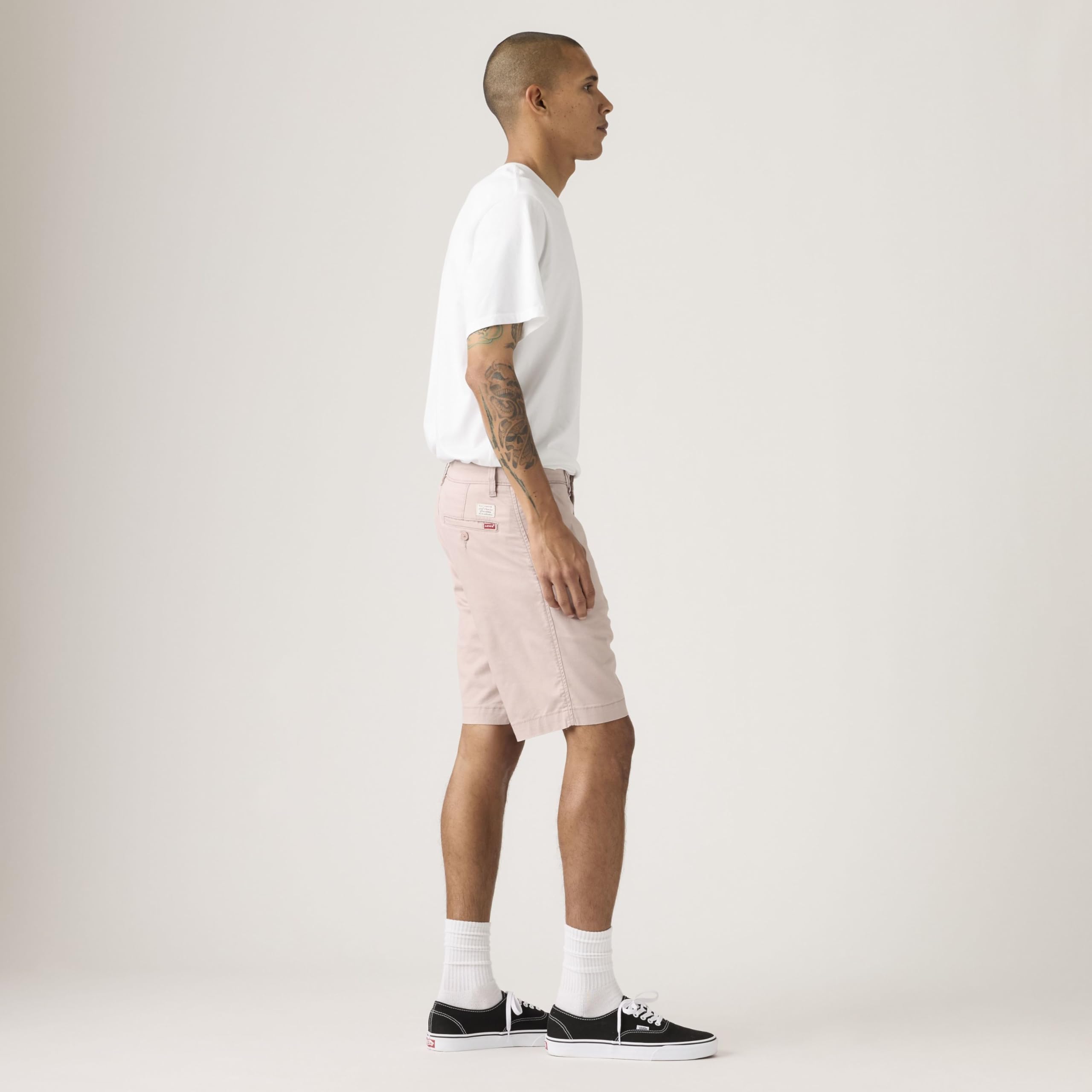 Levi's Xx Chino Shorts Ii Fawn Cotton Linen 3