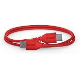 R&Oslash;DE SC22 USB-C to USB-C Cable (30cm, Red)