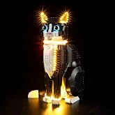 YEABRICKS LED Light for 21349 Ideas Tuxedo Cat Building Blocks Model (Building Set NOT Included)