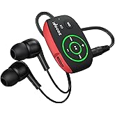 Mp3 Player with LED Light,idoooz X2 8GB Mini Mp3 Music Player,Clip Mp3 Player for Sports,Gym,Jogging,Running,Lossless Sound Quality