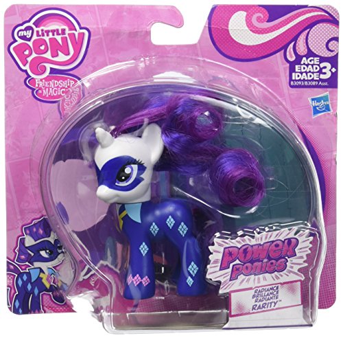 My Little Pony Friendship is Magic Power Ponies Radiance Brillance Radiante Rarity Exclusive Figure