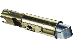 Kwikset 6-Way Adjustable Plain Latch, Unfinished Clear