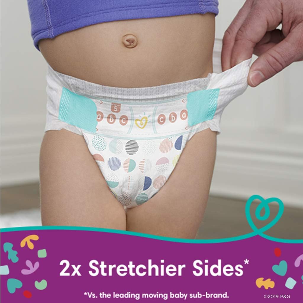 Diapers Size 4, 160 Count - Pampers Cruisers Disposable Baby Diapers, ONE MONTH SUPPLY (Packaging May Vary): Health & Personal Care