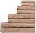 Luxury Extra Large 8-Piece Turkish Towel Set with 4 Bath Towels (30x60 and 24X48) - Beige