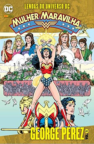 Livro Lendas do Universo DC Mulher Maravilha   Volume 1