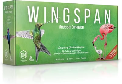 Stonemaier Wingspan Americas Expansion Board Game 1-5 Players 60-90 Min