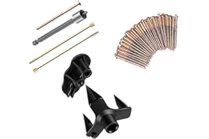 Yosoo Health Gear Squeaky Noise Floor Repair Kit with 5 Tools, Squeaky Floor Repair Kit 50 Screws, Squeak No More with 5 Tool