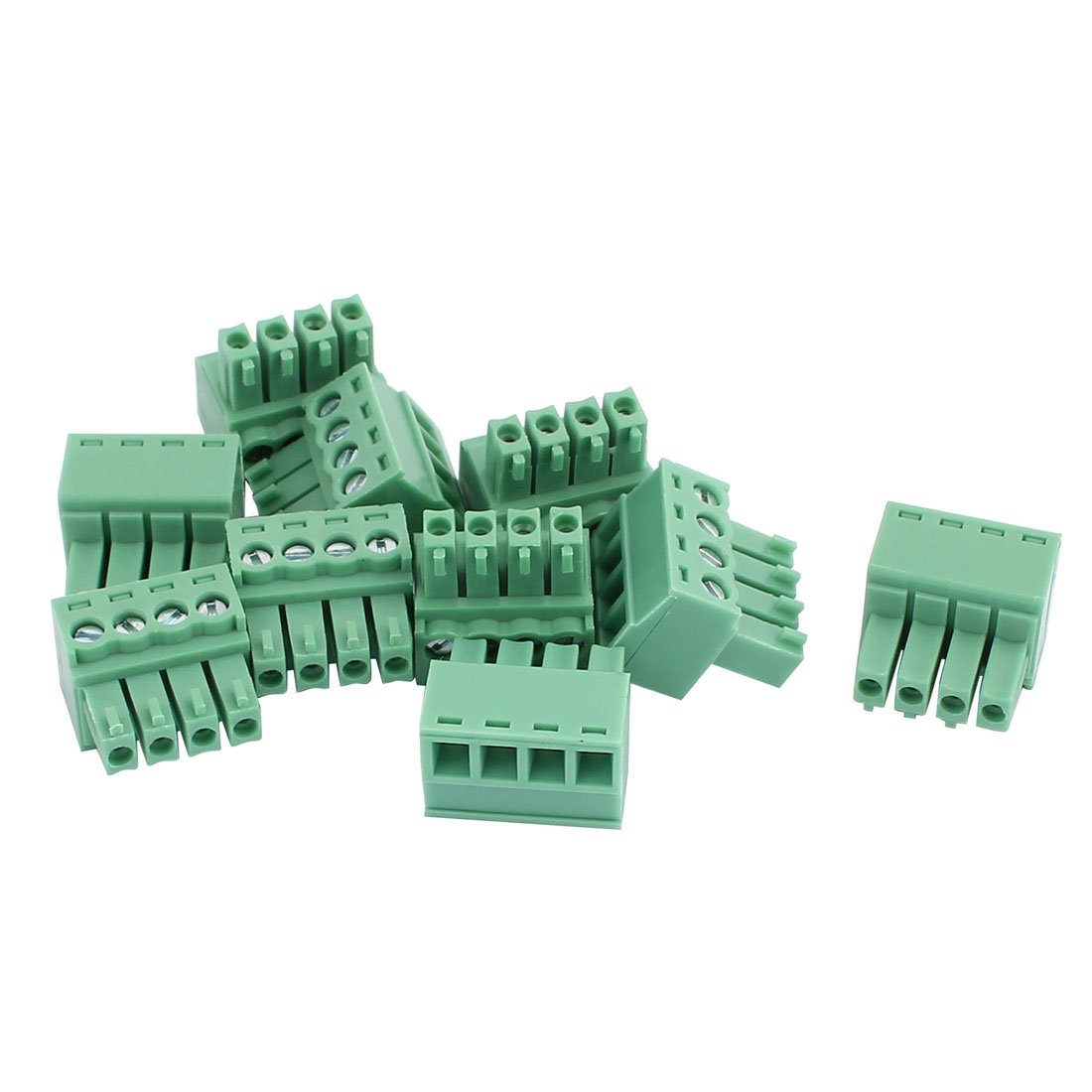 uxcell® 50Pcs 300V KF2EDGK 5.08mm Pitch 2Pin PCB Screw Terminal Block