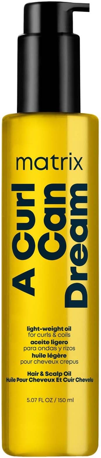 Matrix A Curl Can Dream Lightweight Hair Oil Sunflower Vitamin E 150ml Curly