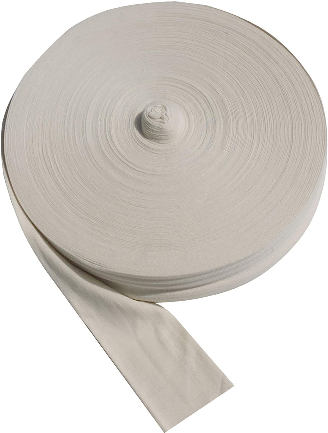 Durable and Soft Stockinette for Cast, Splint and Brace for use at Clinics | Cotton Knit Tubular Stockinette, Non-Sterile, Unbleached | Moisture Wicking Material (4 Inches, 5 Yards)