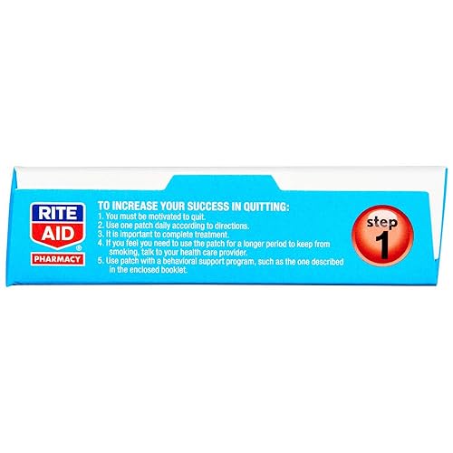 Rite Aid Nicotine Patches, Step 1, 21mg - 7 Count | Stop Smoking Aids in  Saudi Arabia