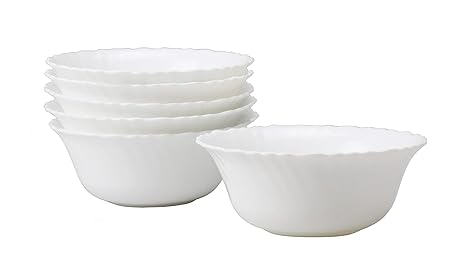 Juego de 6 cuencos para cereales, 6 piezas, redondos, 6 cm, para ...