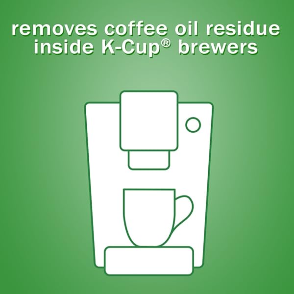 URNEX K-CUP CLEANER – 5 CLEANING CUPS – FOR KEURIG MACHINES COMPATIBLE WITH KEURIG 2.0 – REMOVES STAINS NON-TOXIC