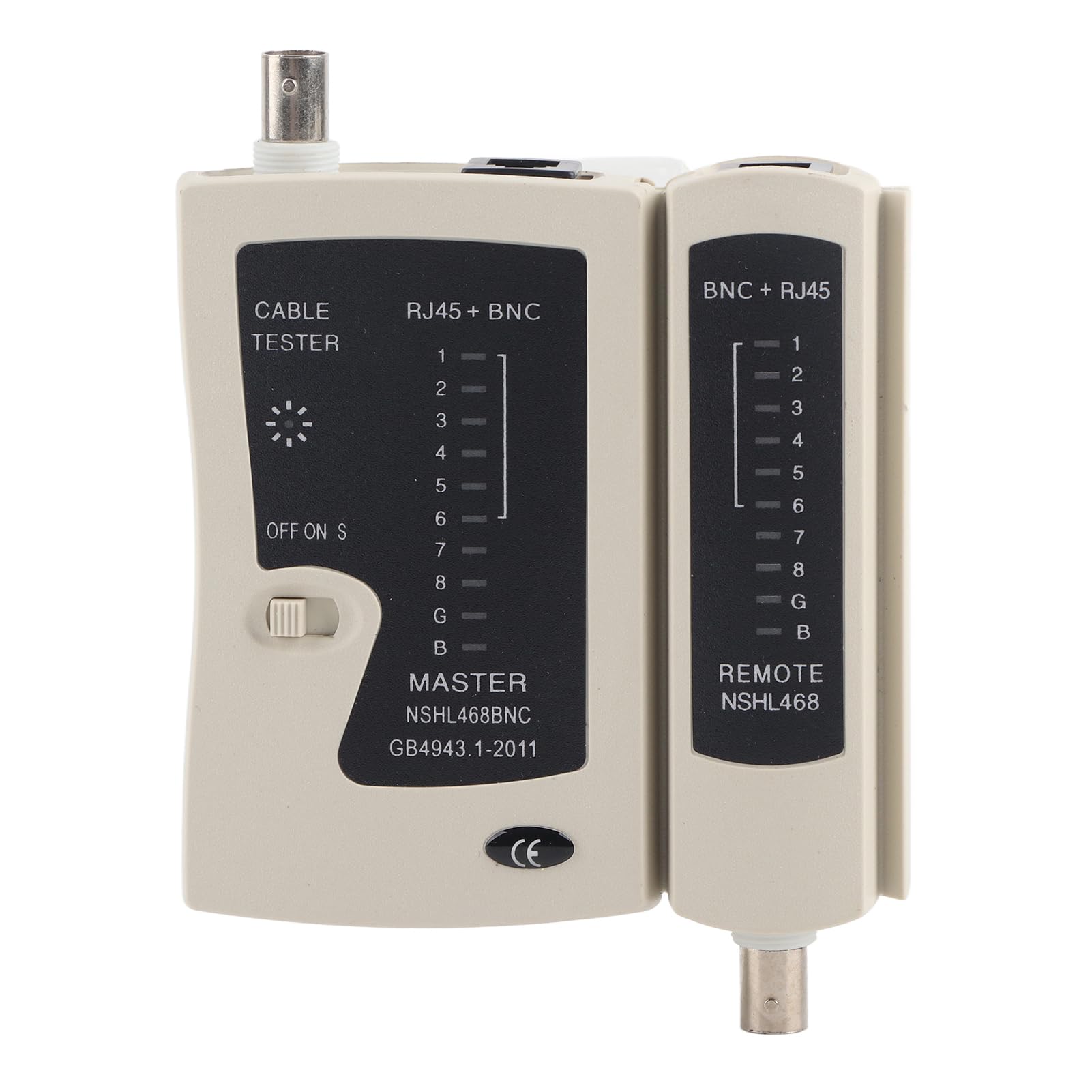 Natudeco Network Cable Tester Network Phone Wire Test TooL Ethernet Tester Coax Tester Circuit Tracer Detector for Identifier Telephone Wire