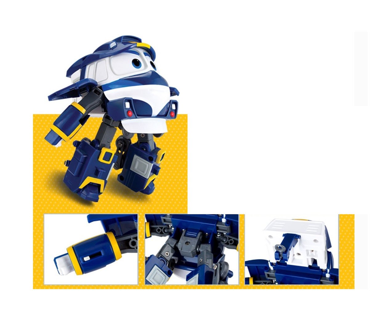 Robot Train Korean Animation Transformer Train Robot Character Kay Toy