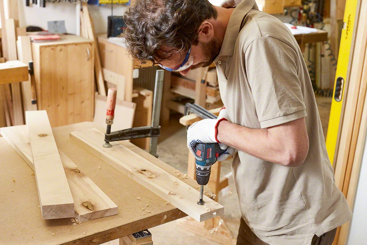 Bosch Professional 12V System GSR 12V-35 FC Cordless Drill, including 4 x FlexiClick Attachments, 2 x 3.0 Ah Battery, GAL 12V-40 Quick Charger, in L-BOXX 102 – FlexiClick System