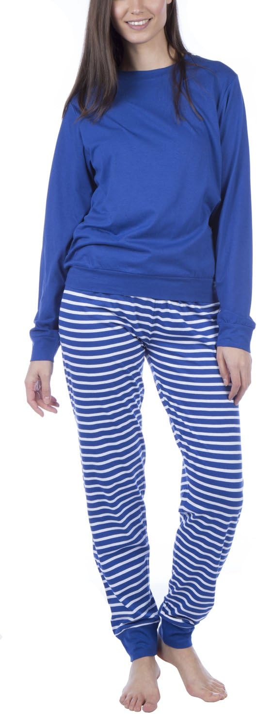 Ladies Soft Cotton Jogging Style Pyjama Set