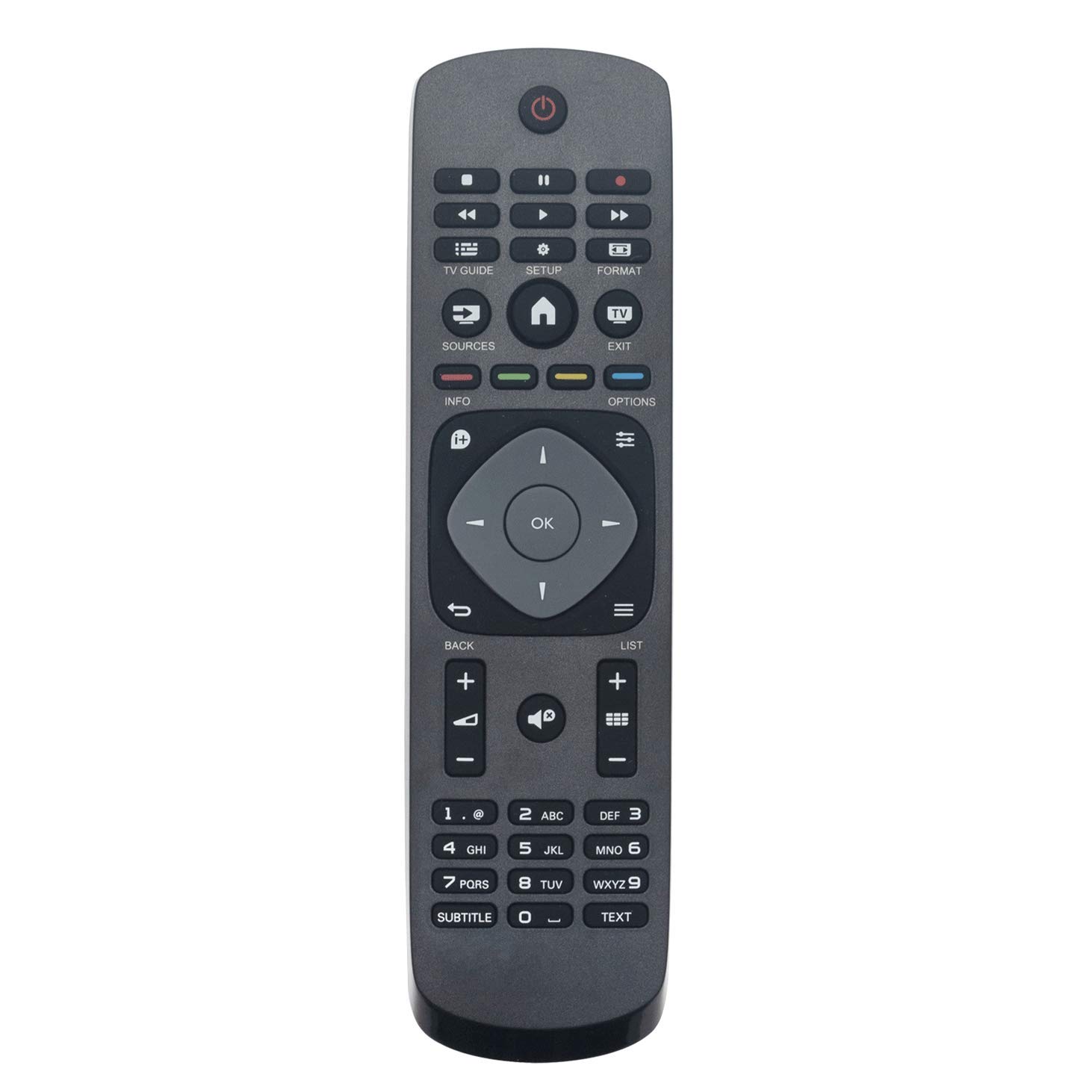 VINABTY 398GR8BD1NEPHH Remote Control Replacement for Philips Smart UHD LED TV 40PFT4200 55PUH4900 40PFT4201 40PFT4309 40PFT4319 40PHT4109/12 40PHT4200 32PHS4112