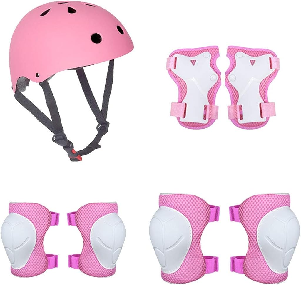 Kids Protective Gear Set Boys Girls CE Certified Adjustable Bike Helmet