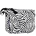 Wildkin Kids Messenger Bag for Boys and Girls, Perfect Size for Packing Items for School or Travel, 600 Denier Polyester Fabric Messenger Bags Measures 13 x 10 x 4 Inches, BPA-Free (Zebra)
