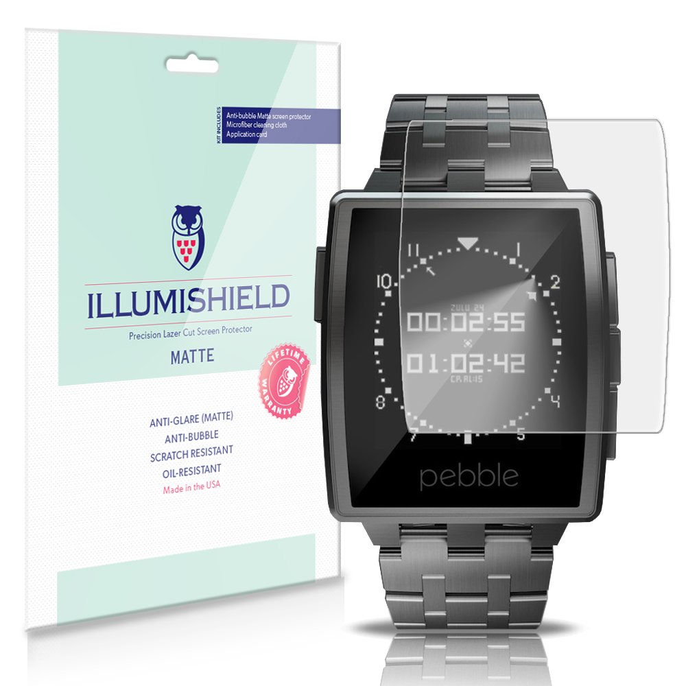 illumishield - Pebble Smartwatch antireflectiva siderúrgicos ...