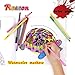 Reaeon Color Pens Watercolor Washable Art Markers Fine Tip Pen Set of 12 for Adult Coloring Books, Drawing and Fun