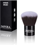 Impora London Kabuki Powder Makeup Brush Cruelty Free Vegan Synthetic view 1