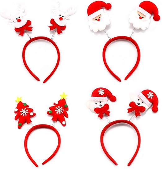 Amazon Beauty Player クリスマス カチューシャ 4個セット クリスマスツリー コスチューム クリスマス仮装 アントラー トナカイ 可愛い 帽子 サンタクロース クリスマス雑貨 ホビー Amazon Beauty Player クリスマス カチューシャ 4個セット クリスマスツリー コスチューム クリスマス仮装 アントラー トナカイ 可愛い 帽子 サンタクロース クリスマス雑貨 ホビー