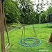 Play Platoon Spider Web Tree Swing with Open Center - Fully Assembled Tire Swing, 40 Inch Diameter, 600 lb Weight Capacity, Easy to Install