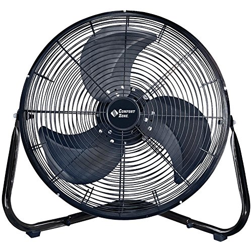 Buy 20”, 3Speed, High Velocity Fan by Comfort Zone. Powerful Roomto