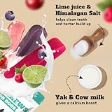 Himmaleh Yak Chews for Dogs Medium Pack of 3 Blueberry Strawberry Cranberry view 3
