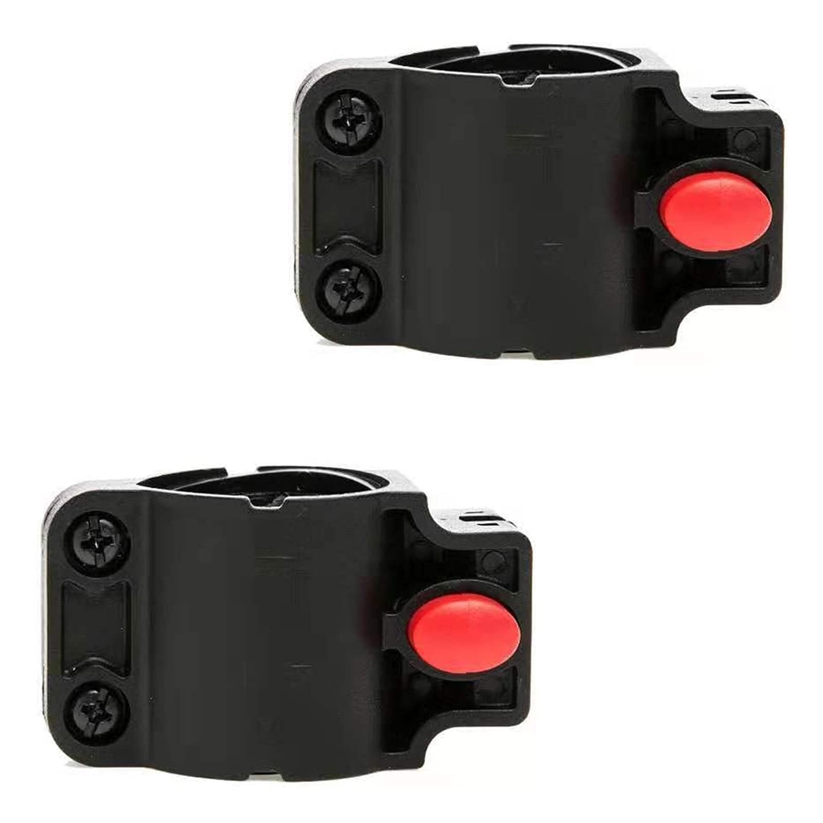 2 Pcs Bicycle Lock Holders U-lock Fixing Supports Bicycle Lock Parts for Bicycle Anti-theft Lock Accessories
