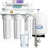 APEC Water ROES-PH75, 6-Stage Under Sink RO System, Alkaline, 75 GPD | NSF Certified 372 &amp; 58, Reduces 99% of Impurities, 75 GPD, 6-Stage Filtration, Under Sink Installation