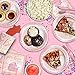 21st Finally Twenty One Pink and Gold Birthday Party Supplies Set Plates Napkins Cups Tableware Kit for 16