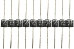 Tegg 15SQ045 Schottky 10PCS 15A Diode Axial Schottky Rectifie Blocking Diodes for Solar Cells Panel