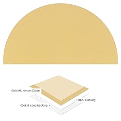 Kozelo 50pcs No Hole Sanding Discs- [ 8 Inch 180