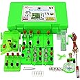 Physics Science Lab Electricity and Magnetism Experiment Kit,Electromagnetism Experiment Basic Electricity Discovery Circuit Kit for Kids Junior Senior High School Students