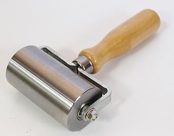 Profi Andrückrolle 90 mm Metall Andrückwalze Andrück Rolle Folie hart Dachdecker