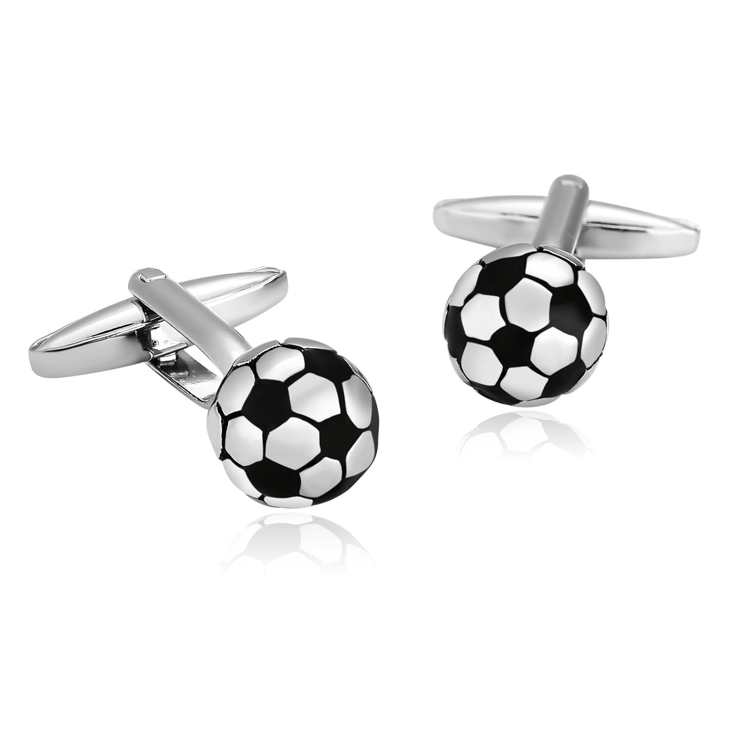 Beydodo Gemelos Acero Inoxidable Grabados Gemelos Camisa Balón de ...