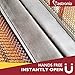 astronia Magnetic Screen Door,With Auto Close Magnets, Pet & Toddler Friendly, Hands Free Walk Through, Keeps Bugs Out and Lets Cool Breeze In - Fit 32