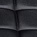Flash Furniture HERCULES Imagination Series Contemporary Black LeatherSoft Left Corner Chair with Encasing Frame