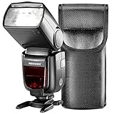 Neewer GN60 2.4G Manual HSS Master Slave Flash Speedlite for Sony A7 A7S A7SII A7R A7RII A7II A6000 A6300 A6500 A77II A58 A99 Cameras with New Mi Hot Shoe (NW865S)