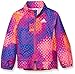 adidas Girls' Little Wild Card Wind Jacket, Purple, 6X