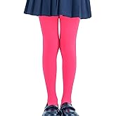 EVERSWE Girls Ultra Soft Fleece Lined Opaque Footed Tights