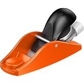 JORGENSEN No.101 Mini Wood Planer - Mini Hand Planer for Woodworking | Block Plane, Small Hand Plane for Trimming, Wood Planing, Craft, Professional Ductile Iron Body, Adjustable Cutting Depth