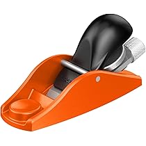 Great Neck 9-Inch Adjustable Block Plane – 2-Inch Steel Cutter, Solid Wood Handle, Polished Body