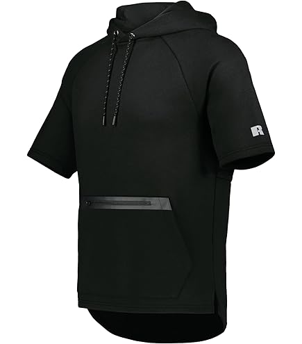 Russell Athletic Legend Tech Fleece Hoodie Black S at Amazon Men's