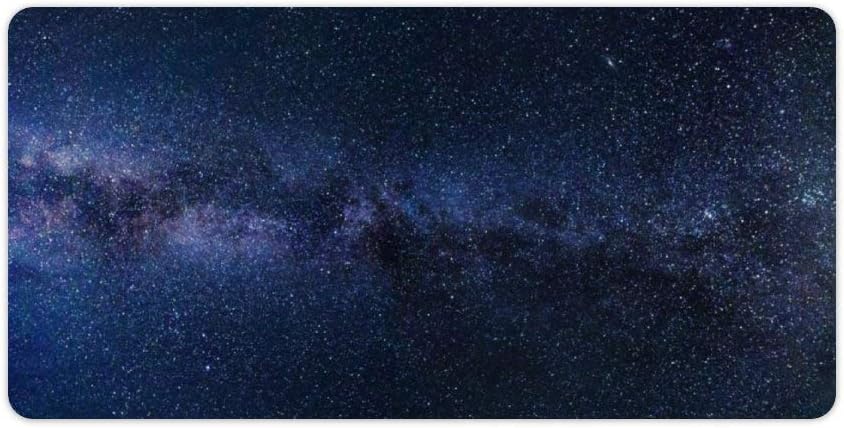 Pricetail Mouse Pad, Pretty Milky-Way Mouse Pads with Design, Non-Slip Mousepads, Waterproof Office Mousemat for PC Computers Laptop, 11.8''23.6'', Milky-Way