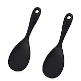 Silicone Rice Paddle Spoon Set of 2,Non Stick Heat